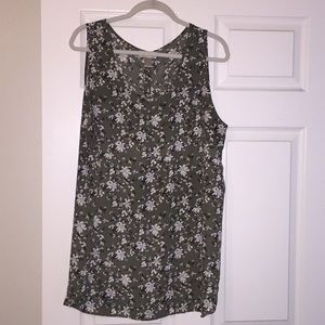 Loft sleeveless blouse